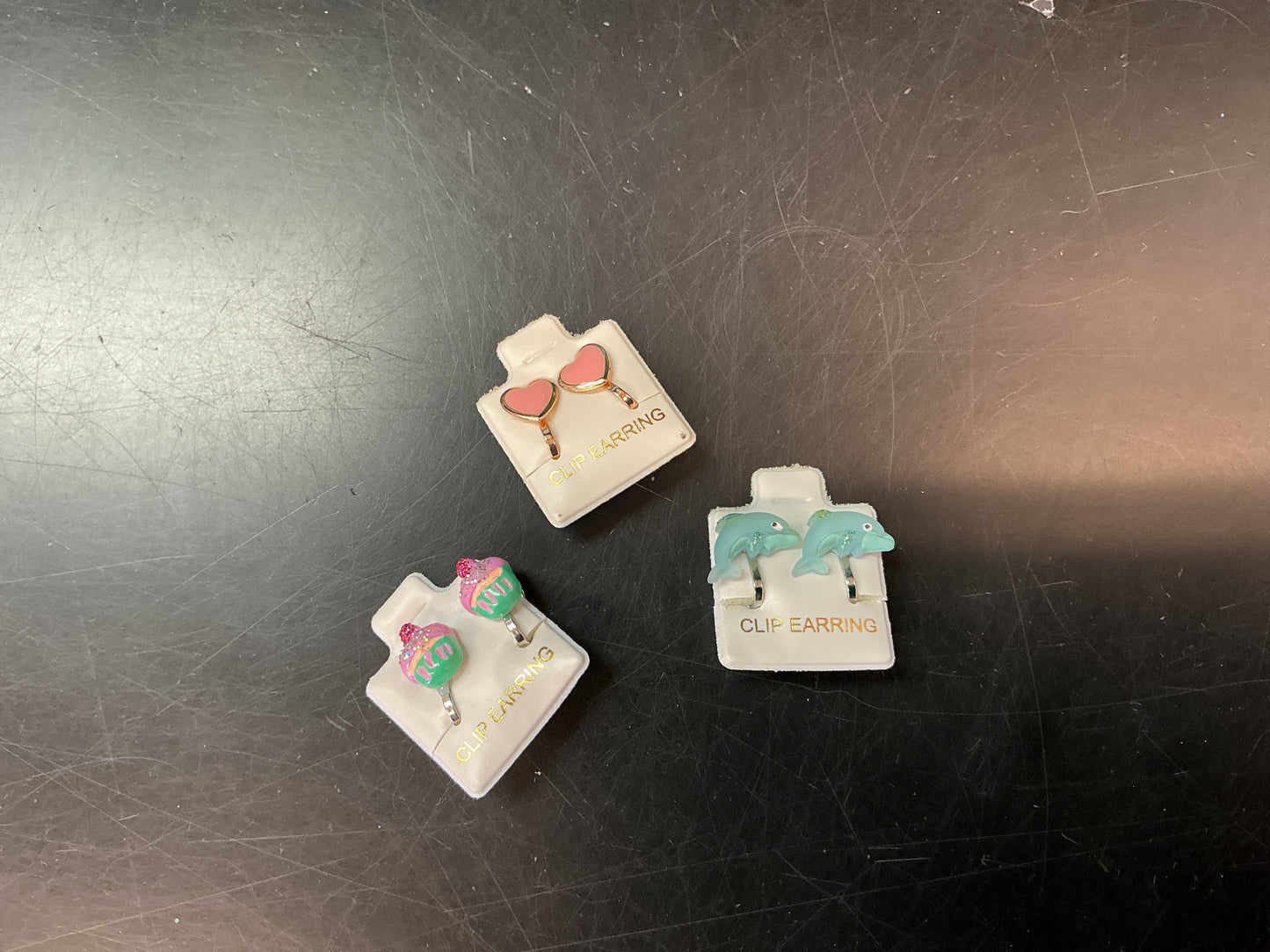 Clip-on Earrings Enamel