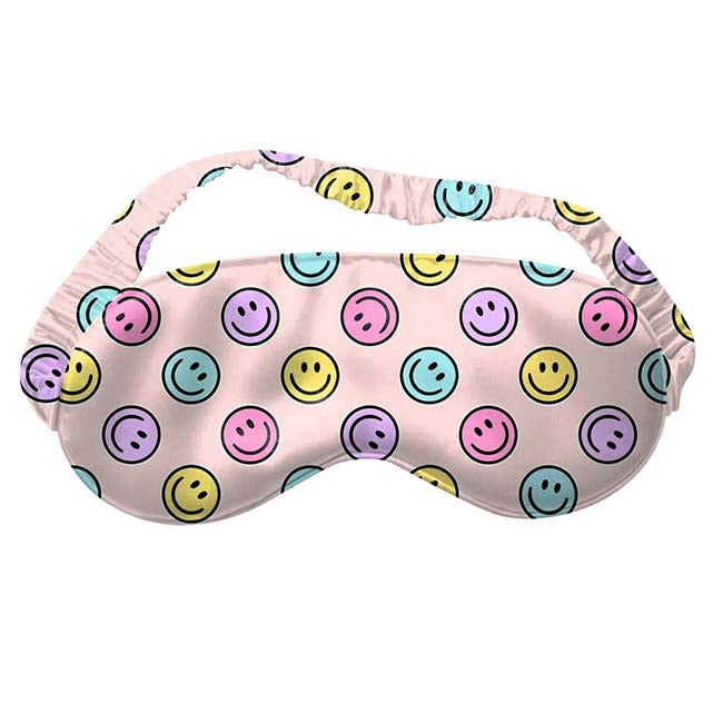 Satin Smiley Sleep Mask