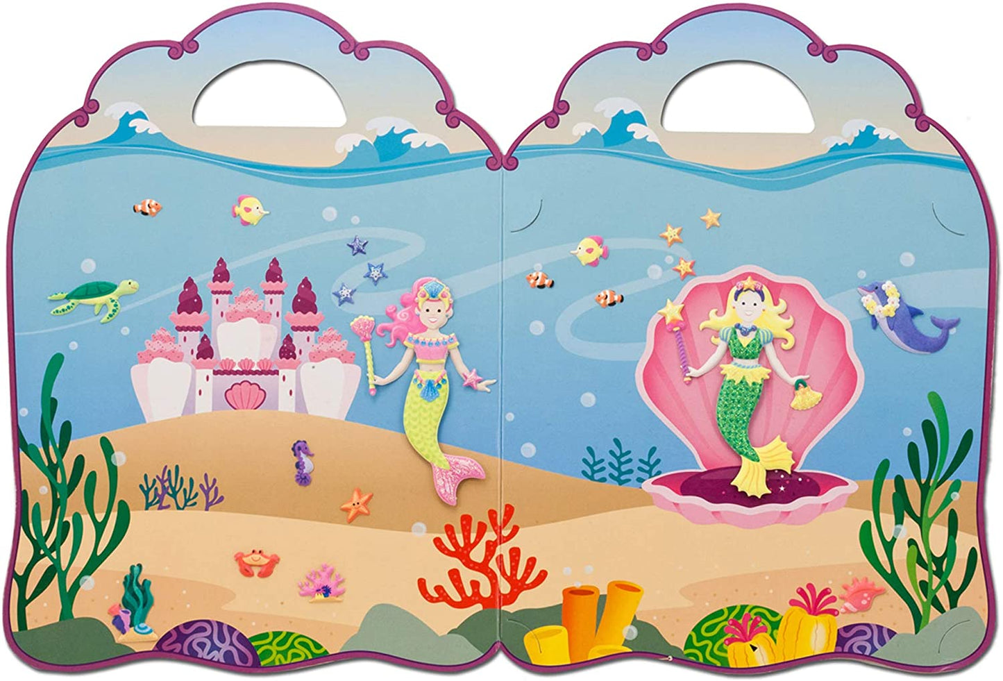 Puffy Stickers - Mermaid
