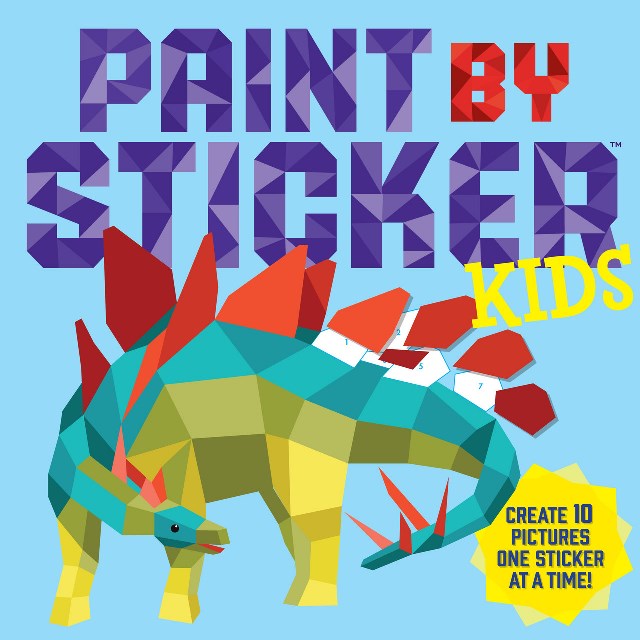 Paint by Sticker Dino