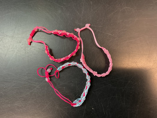 Knotted Rope Bead Bracele