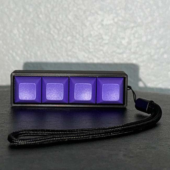 Purple Fidget Keybar
