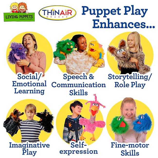 Living Puppets Fizz 18in