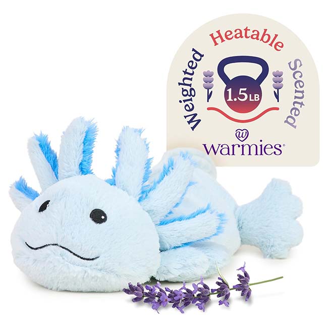 Blue Axolotl Warmie