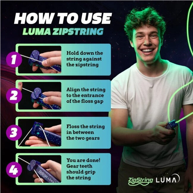 Zipstring Luma