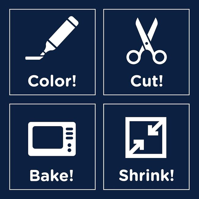 Crystal Clear Shrinky