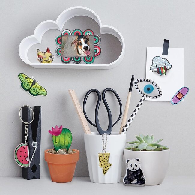 Crystal Clear Shrinky