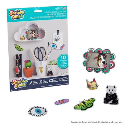 Crystal Clear Shrinky