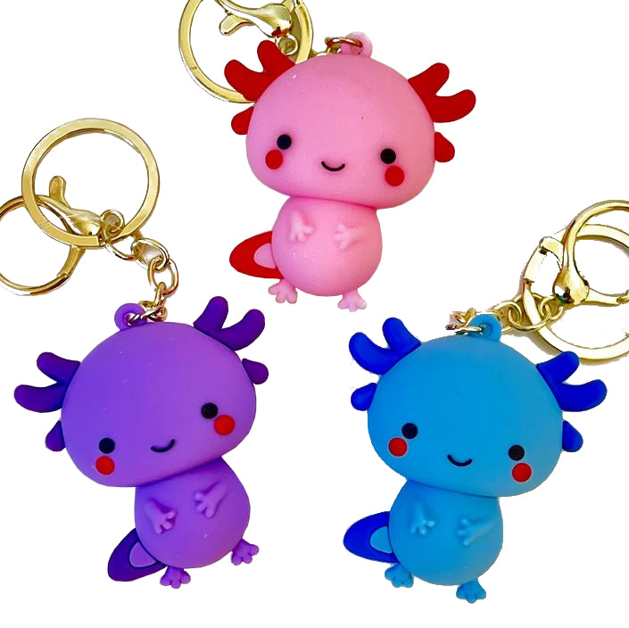Axolotl Figure Keyring
