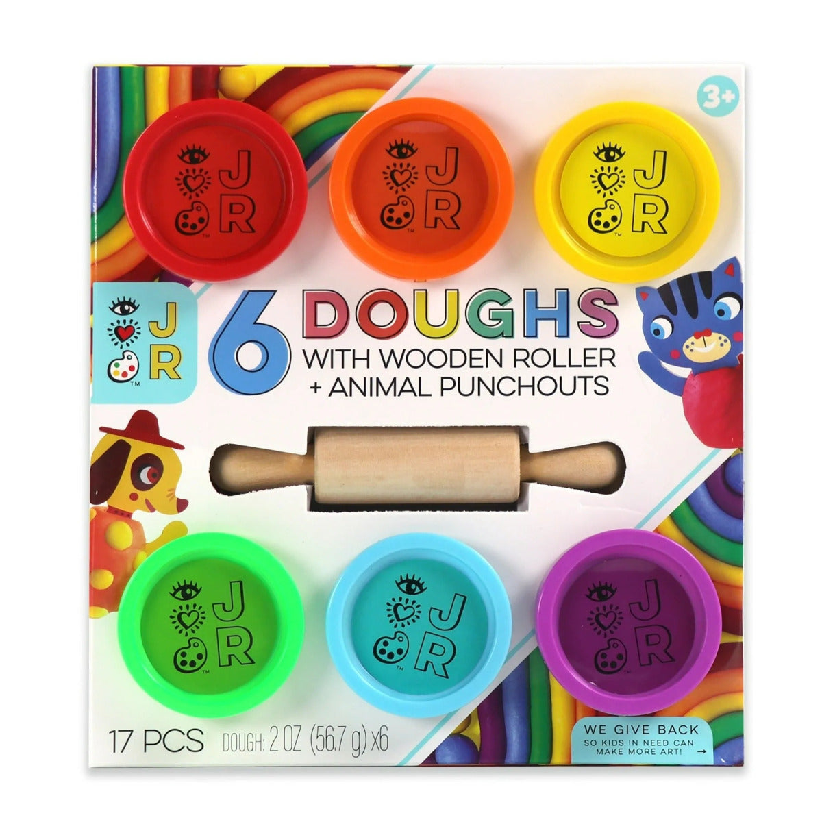 Jr Dough with Wooden Roll