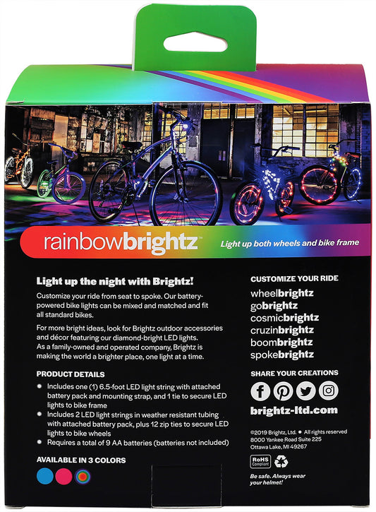 Rainbow Bike Brightz Bundle Pack
