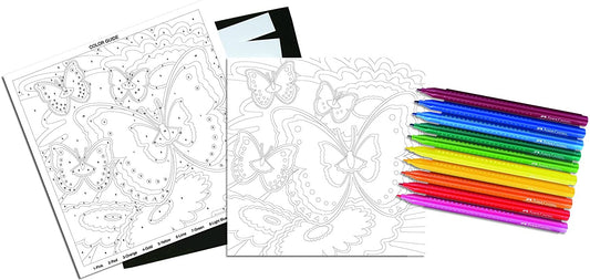 Color by Number Bloomin