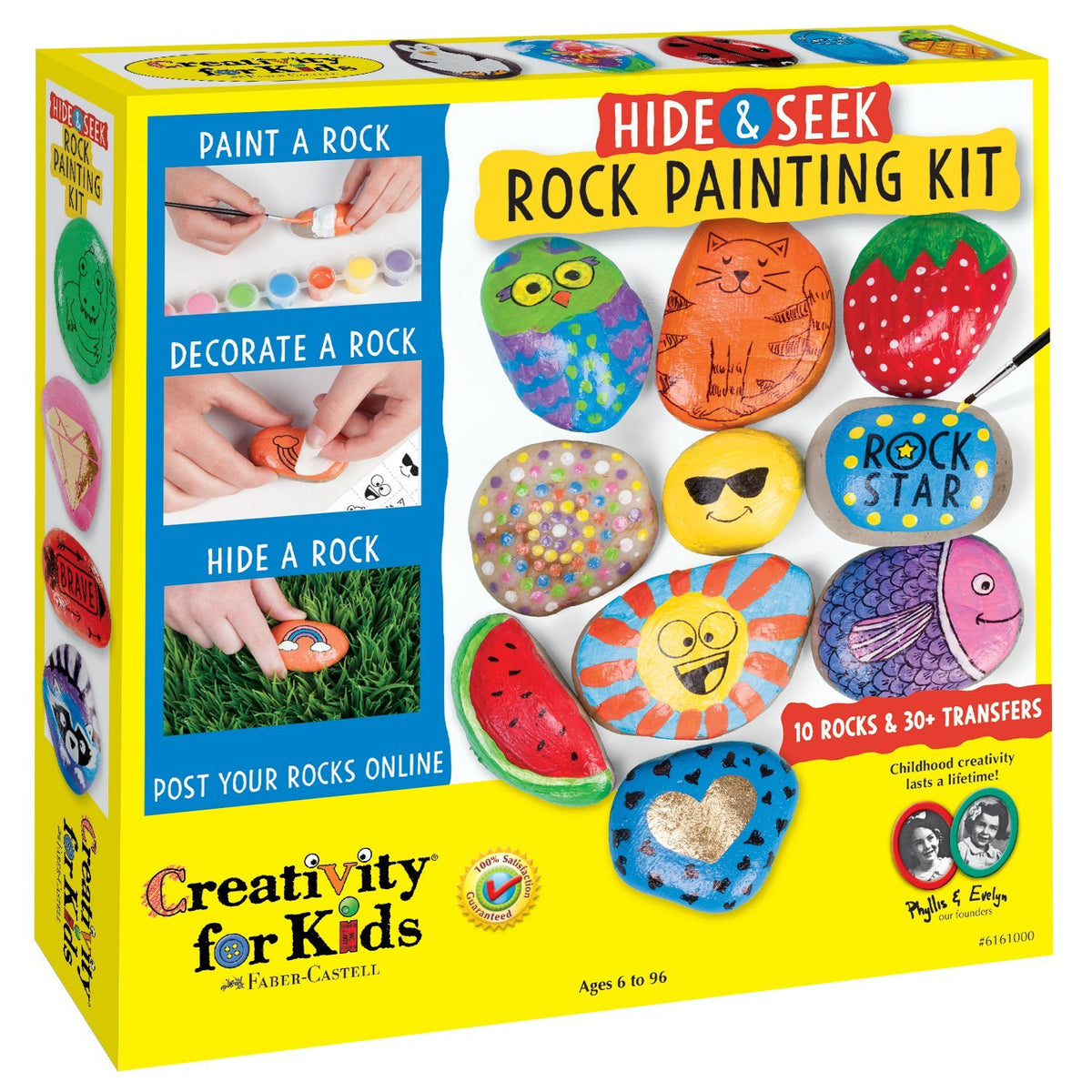 Hide N Seek Rock Painting