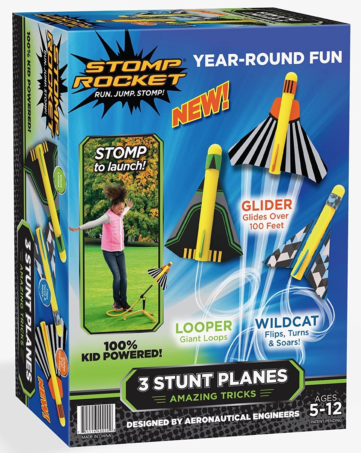 Stomp Rocket Stunt Planes