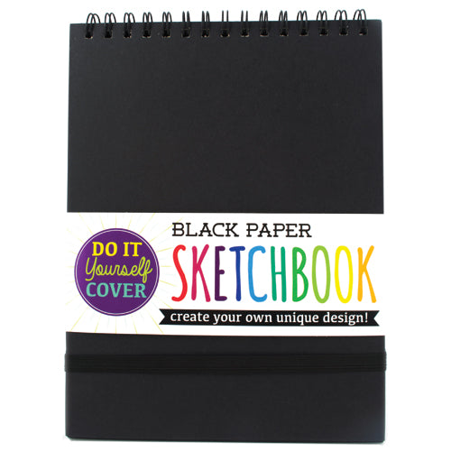Black Diy Sketchbook