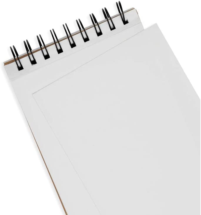 White Diy Sketchbook