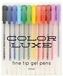 Color Luxe Gel Pens Set12