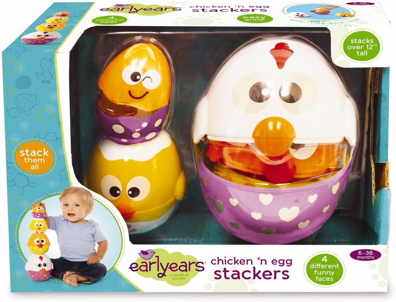 Chicken&egg Stacking Cups
