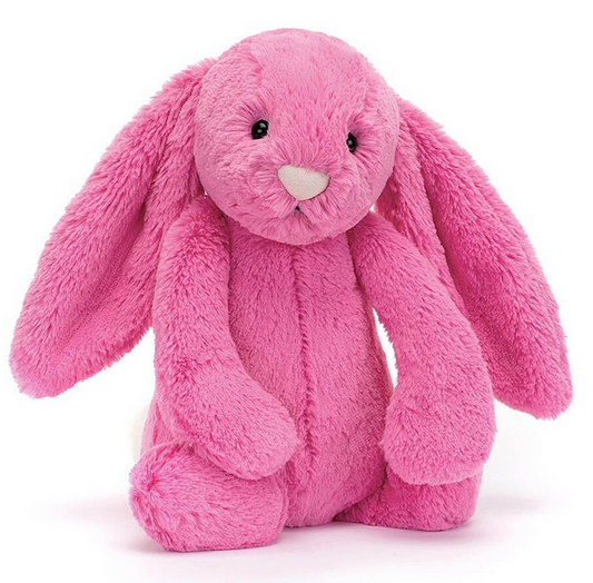 Bashful Hot Pink Bunny