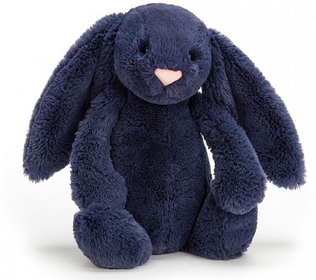 Bashful Navy Bunny