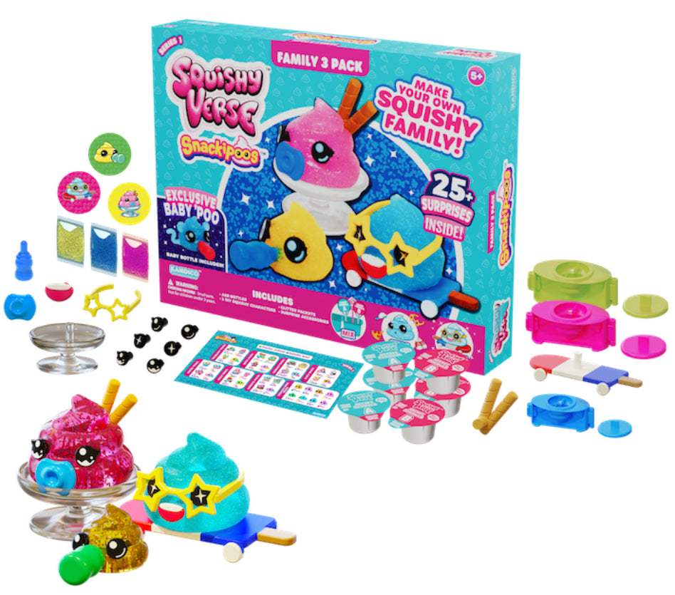 Snackipoos Family Pack