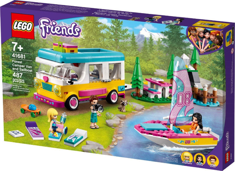 Forest Campr Van Sailboat