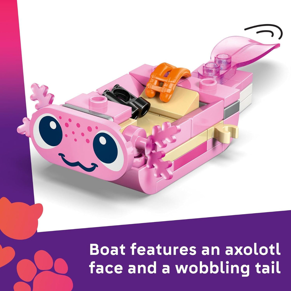 Axolotl Adventure Boat