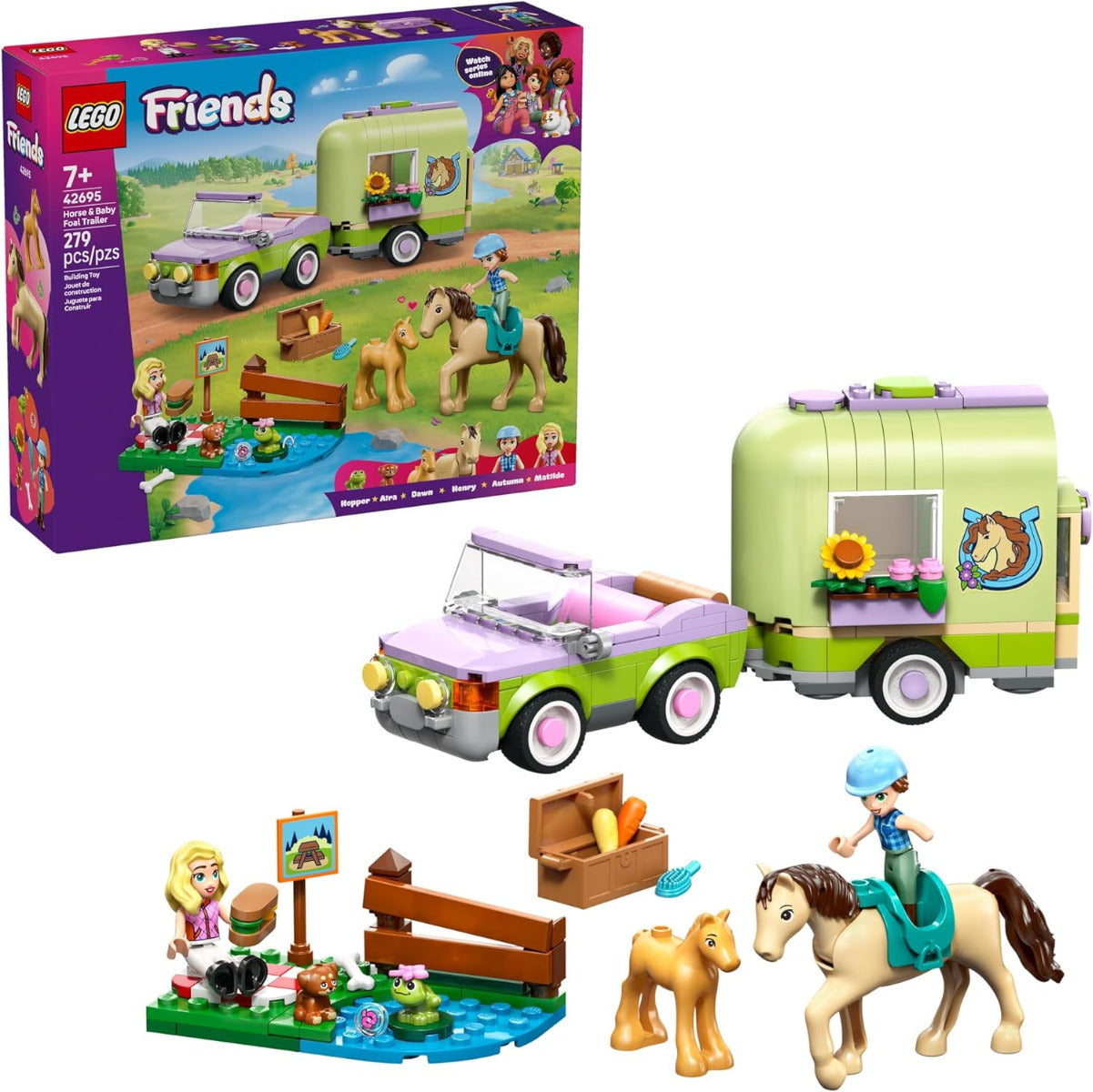 Horse Baby Foal Trailer