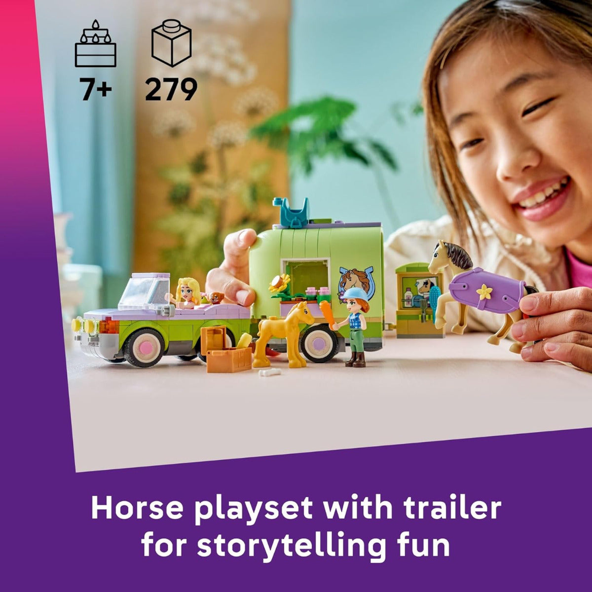 Horse Baby Foal Trailer
