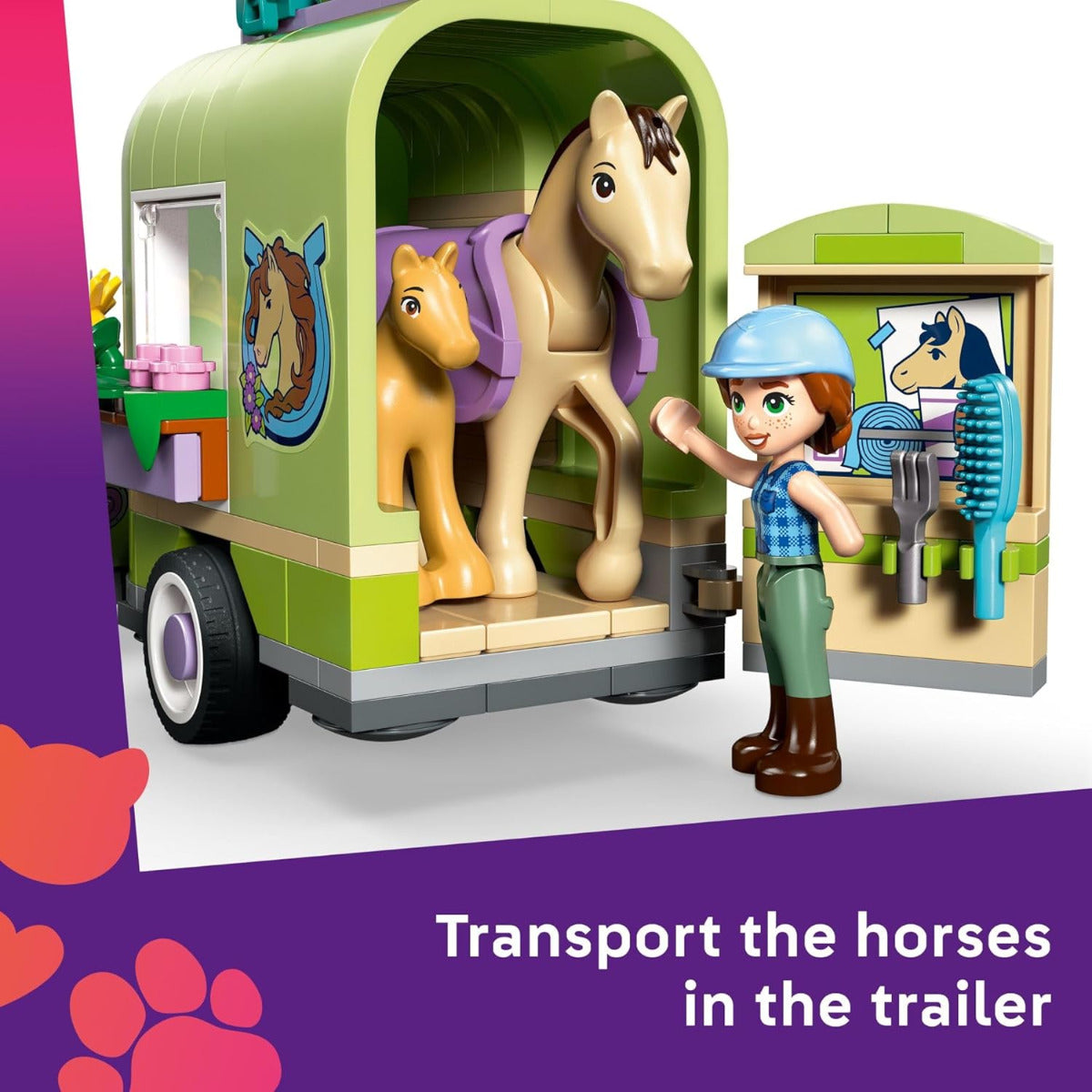 Horse Baby Foal Trailer
