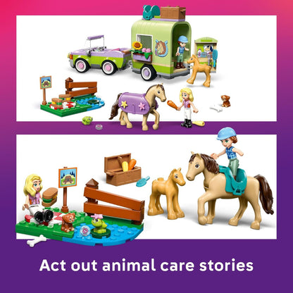 Horse Baby Foal Trailer