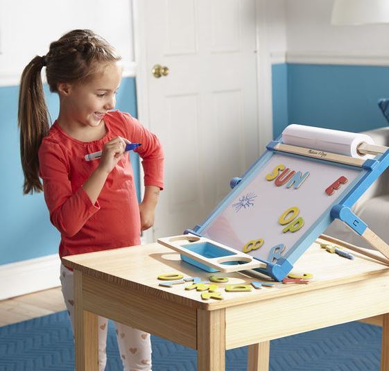 Double-Sided Magnetic Tabletop Easel