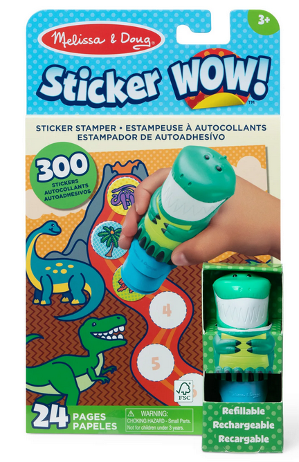 Sticker Wow!+ô+ñ+¦ Activity Pad & Sticker Stamper - Dinosaur