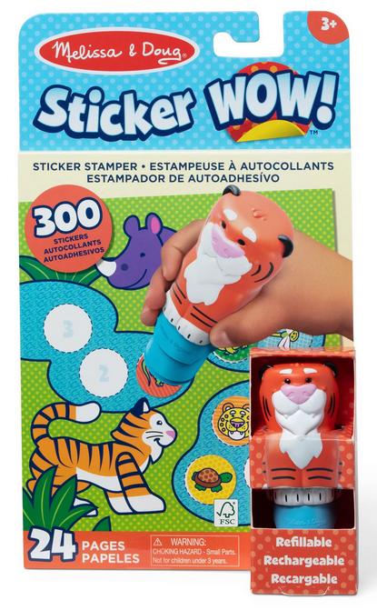 Sticker Wow!+ô+ñ+¦ Activity Pad & Sticker Stamper - Tiger