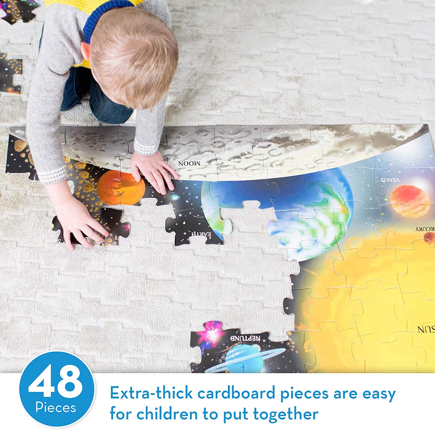 Solar System Floor Puzzle