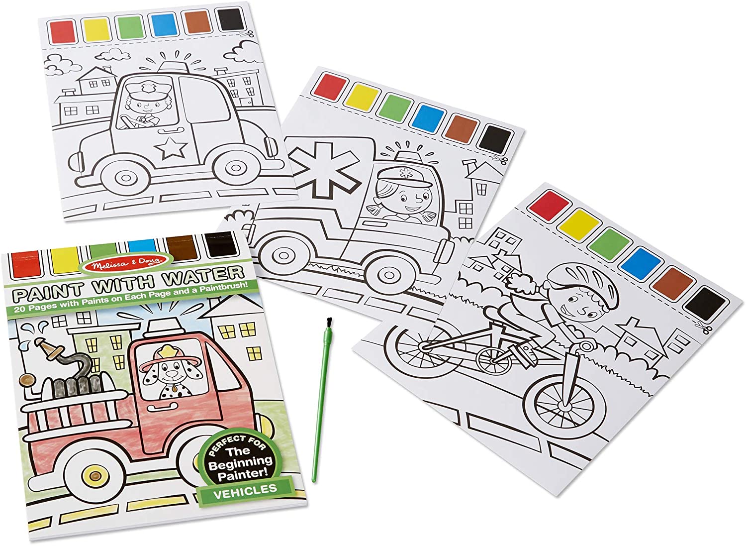 Paint with Water-Vehicles