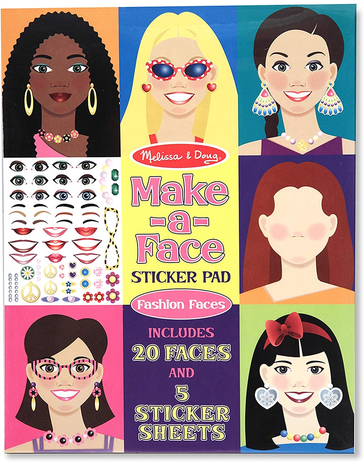 Make a Face Sticker Pad