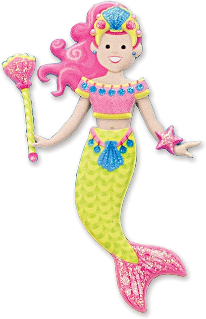 Puffy Stickers - Mermaid