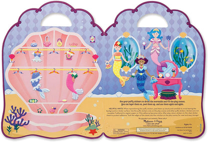 Puffy Stickers - Mermaid