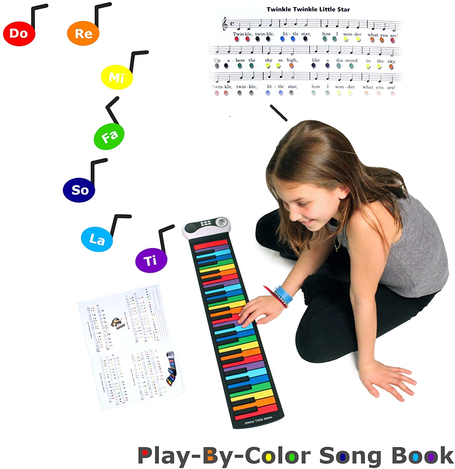 Rock Roll Piano Rainbow
