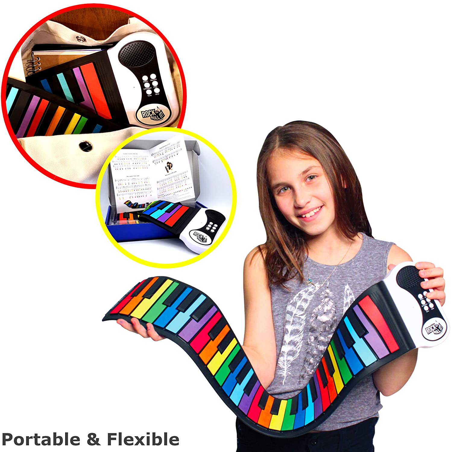 Rock Roll Piano Rainbow