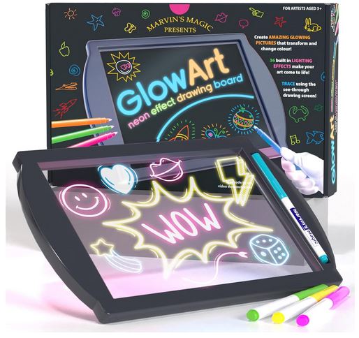 Magic Glow Art Board Blck
