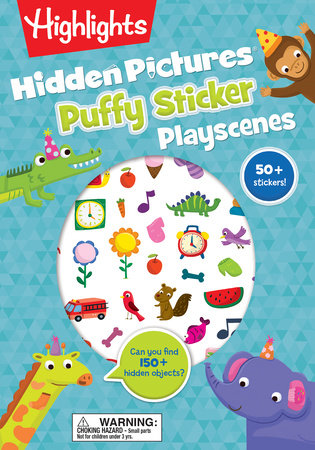 Hp Puffy Sticker Playscen