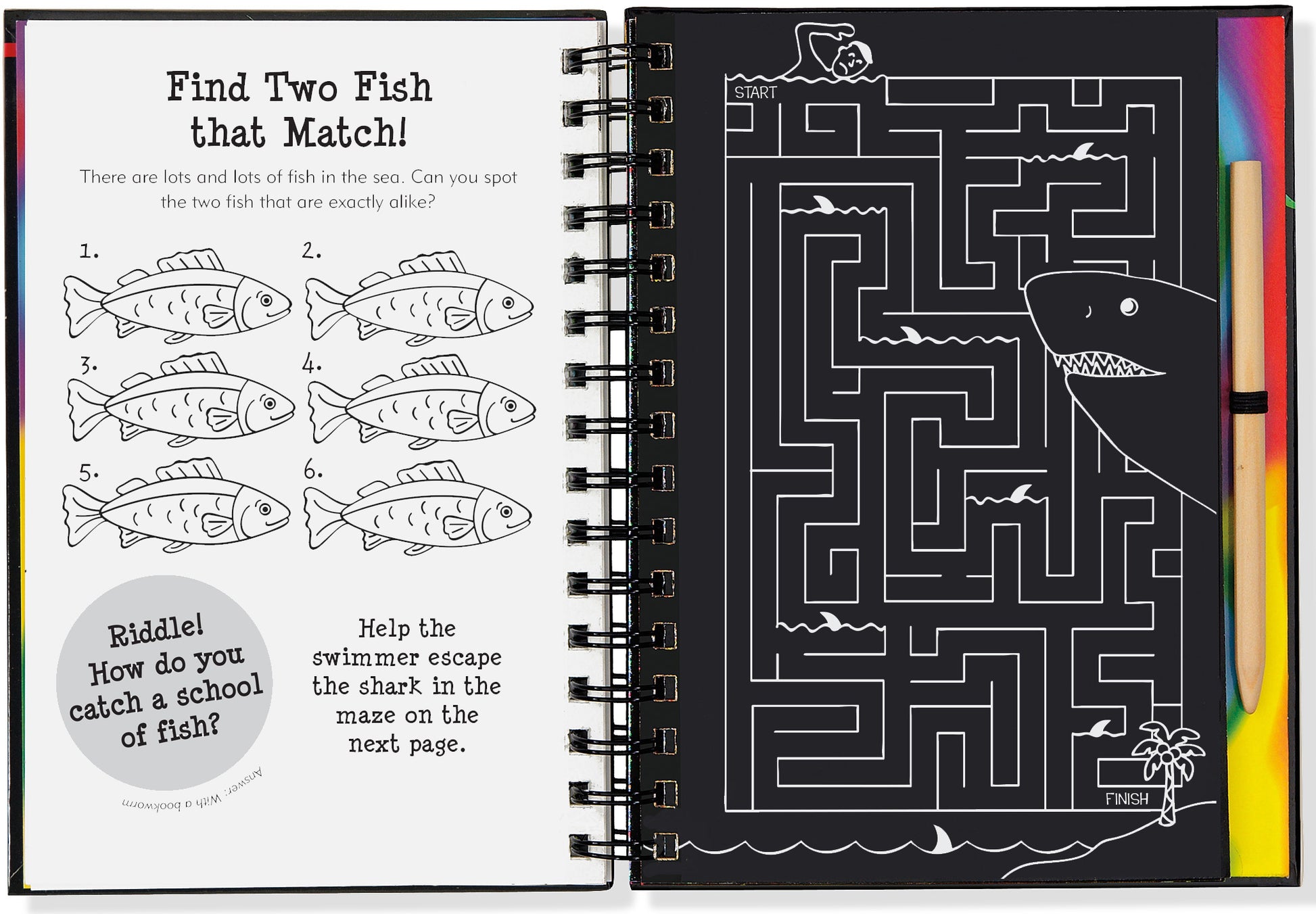 Scratch & Sketch Games