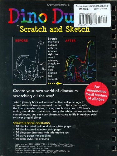 Scratch & Sketch Dino