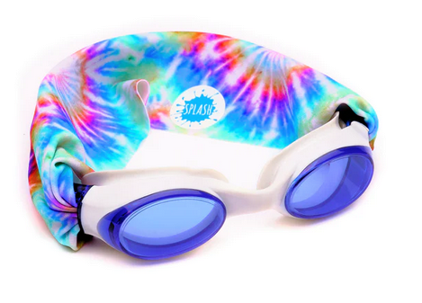 Tie Dye Swim Goggles