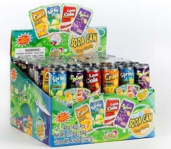 Soda Can Fizz Candy
