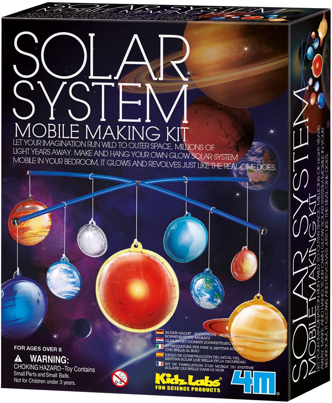 3d Solar System Mobile