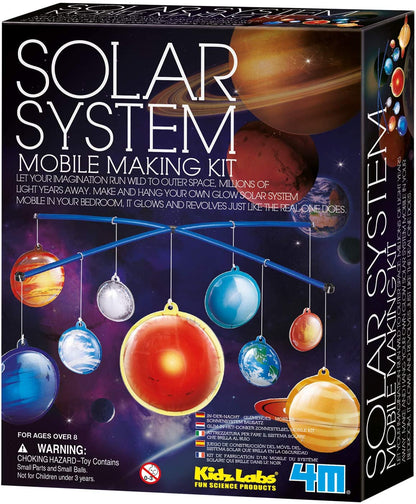 3d Solar System Mobile