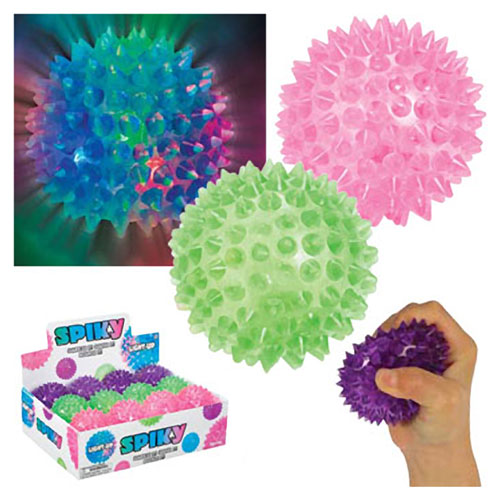 Flashing Spikey Ball